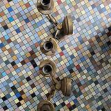 Double brass wall lights