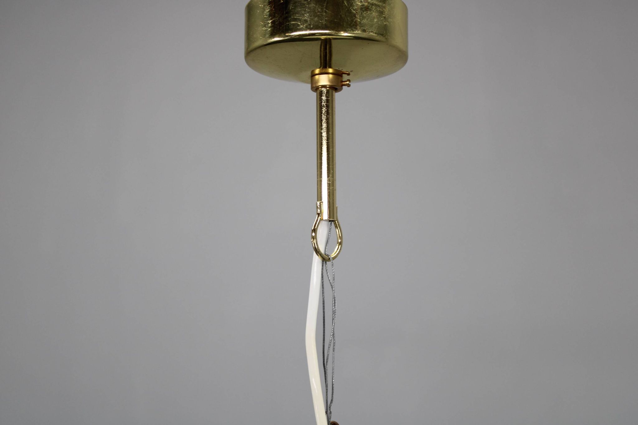 Suspension en verre des années 1970, Italie