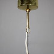 Suspension en verre des années 1970, Italie