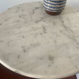 Table bistrot marbre