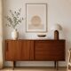 Vintage Scandinavian teak sideboard 1970s