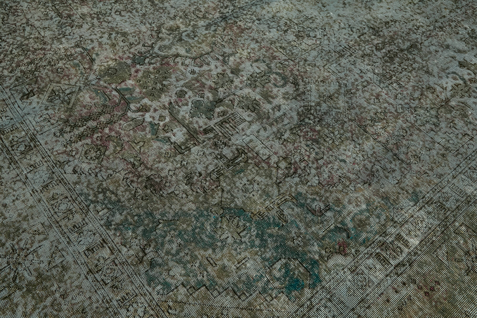 Grey wool carpet 1970, 295 cm x 387 cm