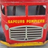 Joustra fire truck made of sheet metal
