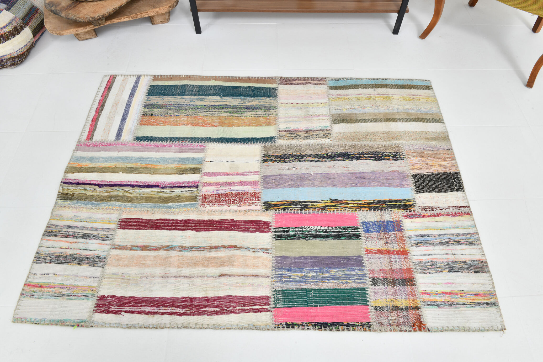 Tapis vintage, 124x170cm