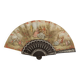 Vintage decorative fan signed JR Romano and J. Blay – Gallant Scenes