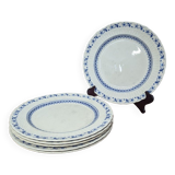 6 large plates Mintons England
