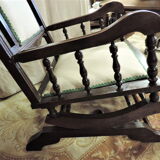 English rocking chair late nineteenth century