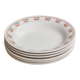 Lot de 6 assiettes creuses « Tomates d’été »
