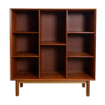 Teak bookcase by Peter Hvidt & Orla Mølgaard-Nielsen