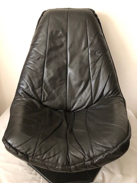Leather armchair