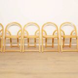 Set of 6 folding chairs | Arca | Gigi Sabadin for Crassevig