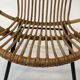 Rattan armchair by Rohe Noordwolde, 1960, Netherlands
