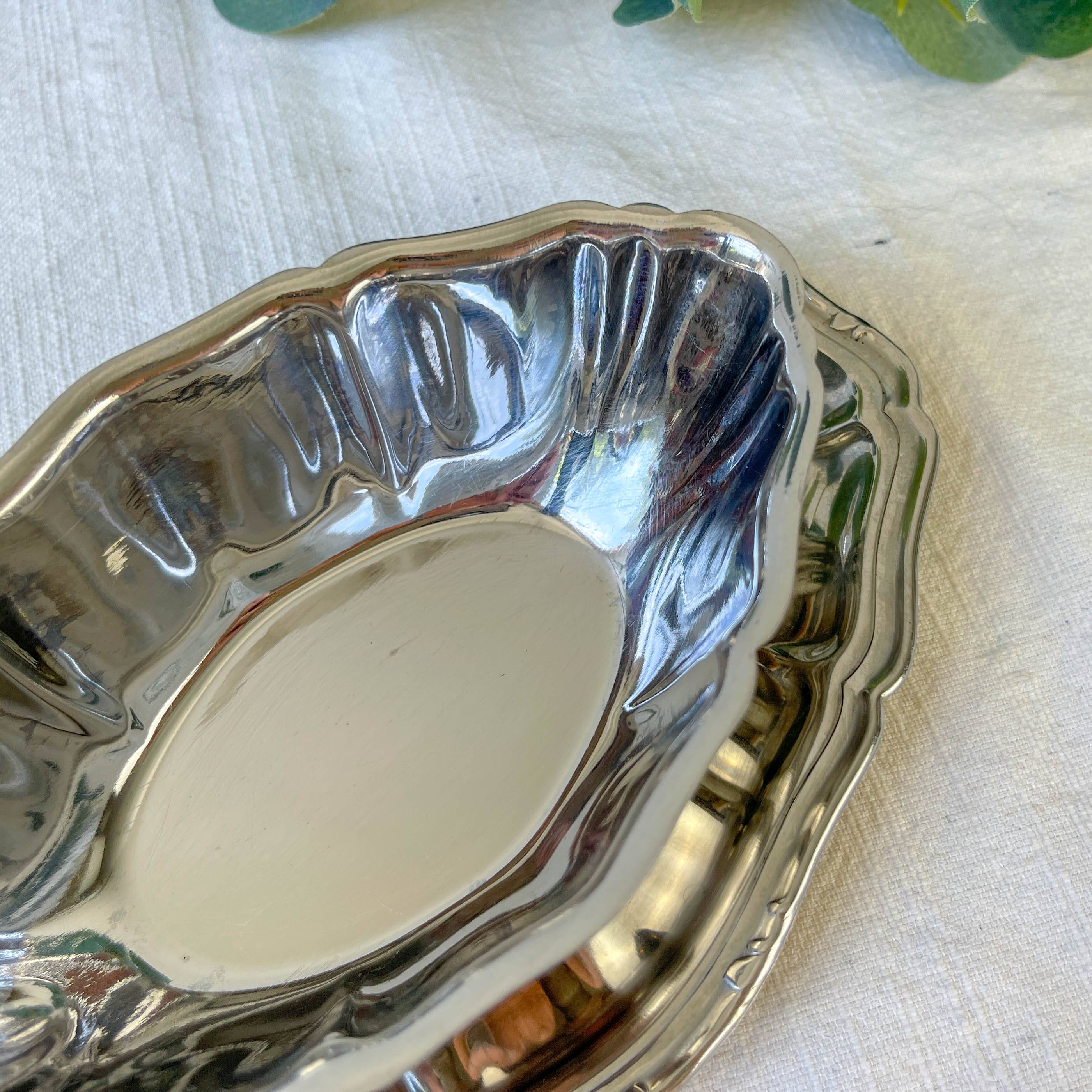 Vintage Stainless Steel Sauceboat Guy Degrenne 70s