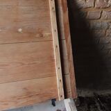 Old pine slope desk