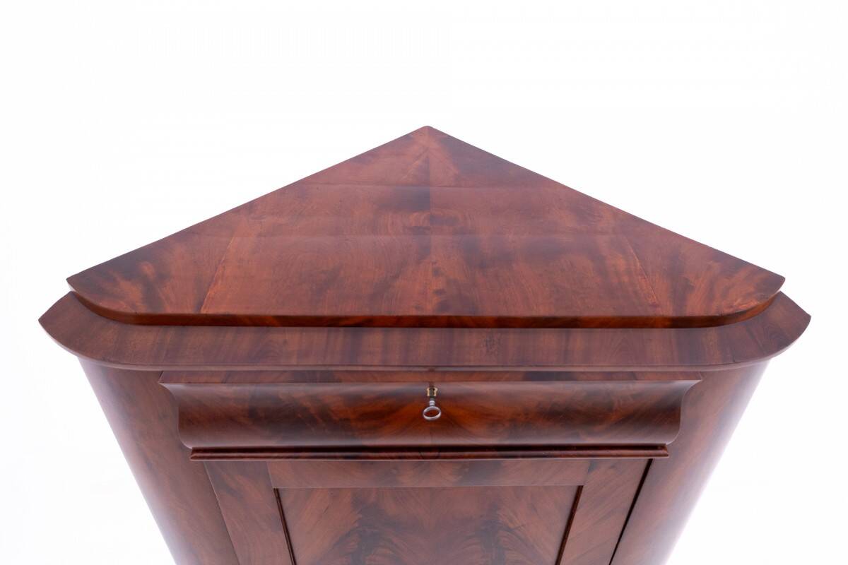 Antique corner chest of drawers, Northern Europe, circa 1880