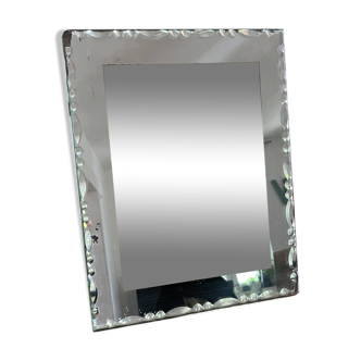 Beveled Glass Picture Frame