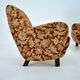 Set of Two Art Deco Armchairs H-283 by Jindřich Halabala, 1930s