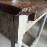 Patinated farmhouse table