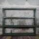 Shelf 4 shelves blue patina