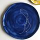 Blue plate