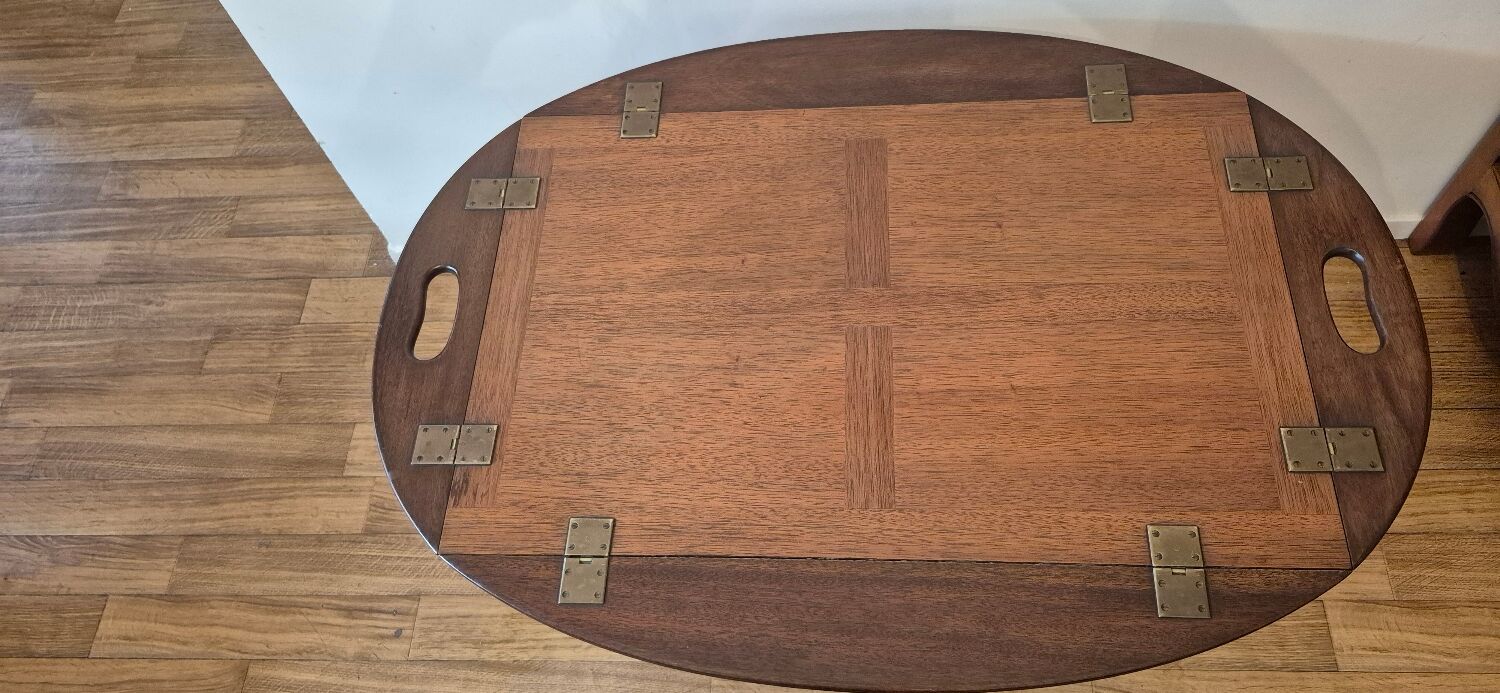 Mahogany marine table