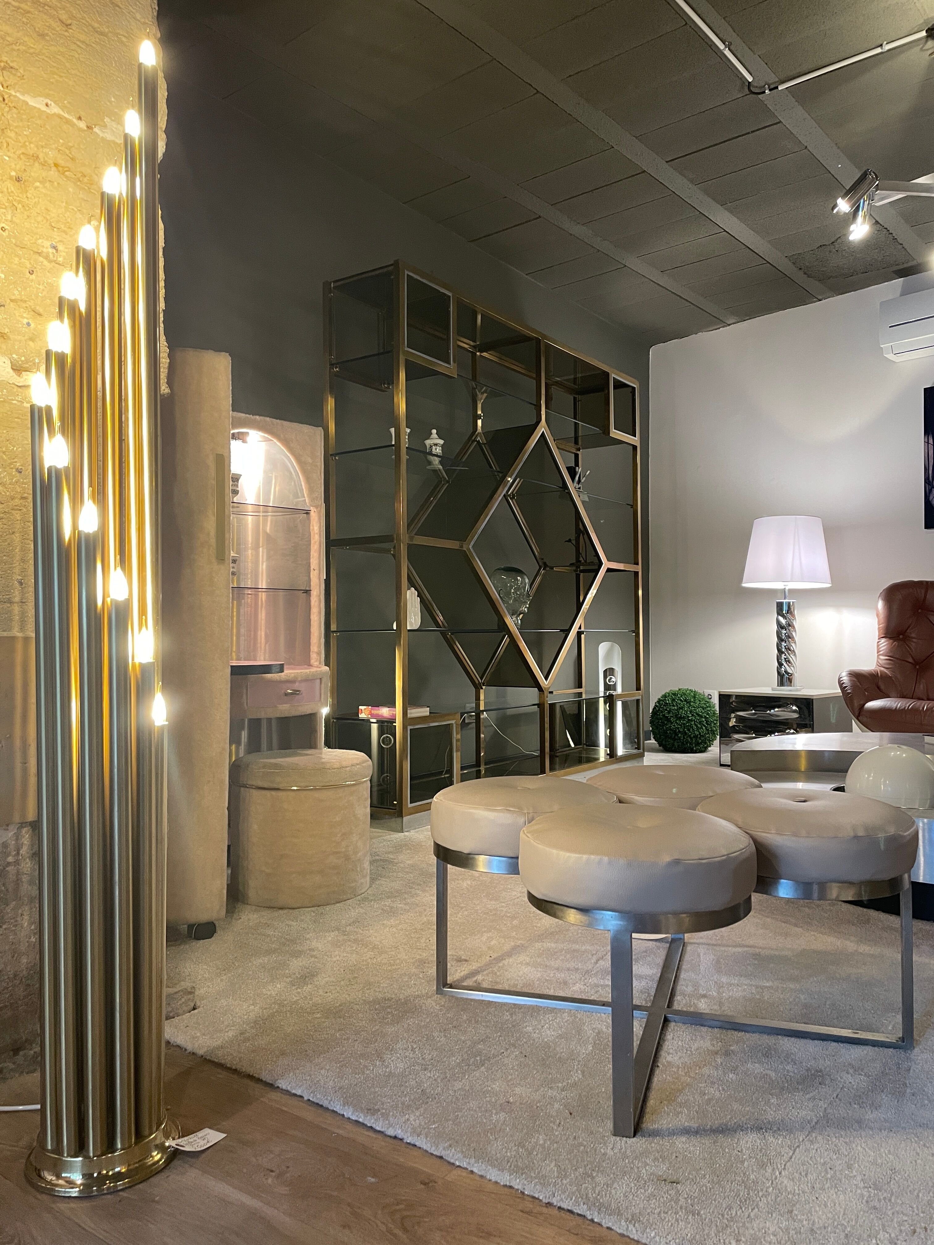 Floor lamp "Organ Pipes" by Goffredo Reggiani