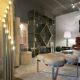 Floor lamp "Organ Pipes" by Goffredo Reggiani