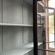 Vitrine de musée fin XIXème