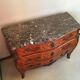 Commode tombeau marqueterie style louis xv