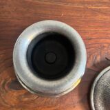 2 Charles Piguet wrought iron candlesticks