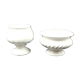 Lot de 2 coupes cache-pot blanc