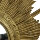 Gold Sun Mirror Two Levels Convex Mirror Sunburst 56cm