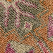Pink Oriental Vintage Runner Rug, 86x309Cm