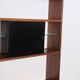 Large Scandinavian wall system in teak with integrated desk – vintage from the 1970s.