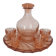 Jug and 4 glasses on Rosaline tray / Liqueur service