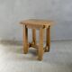 Solid wood stool from the 1950s-60s