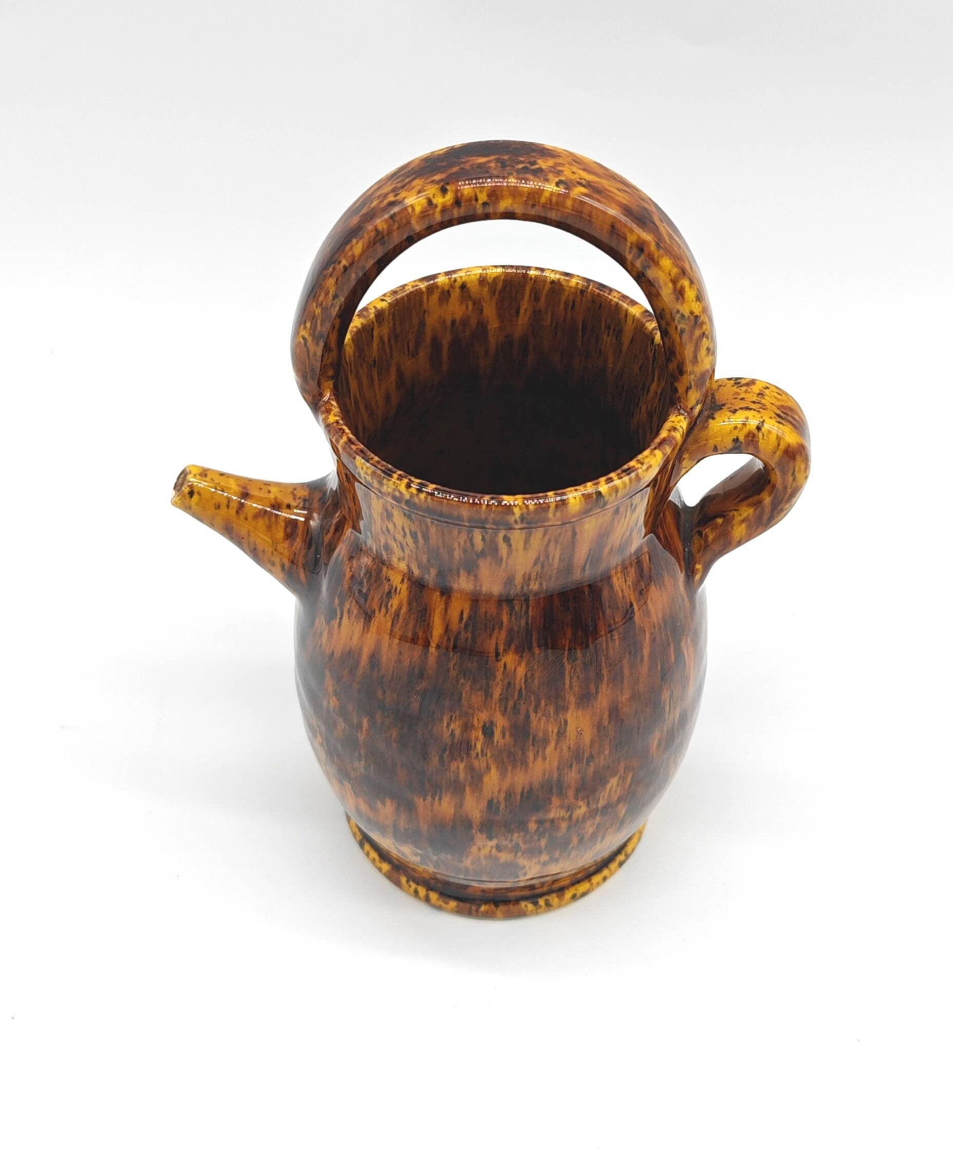 Small tiger glazed ceramic kid