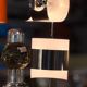 Jocelyne trocmé table lamp oxar - 2 lights - vintage - space age - 1960s/1970s