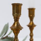 Vintage Danish Malm Candleholders, 1950s, Set of 4