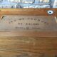 Old wooden lounge croquet game in its box