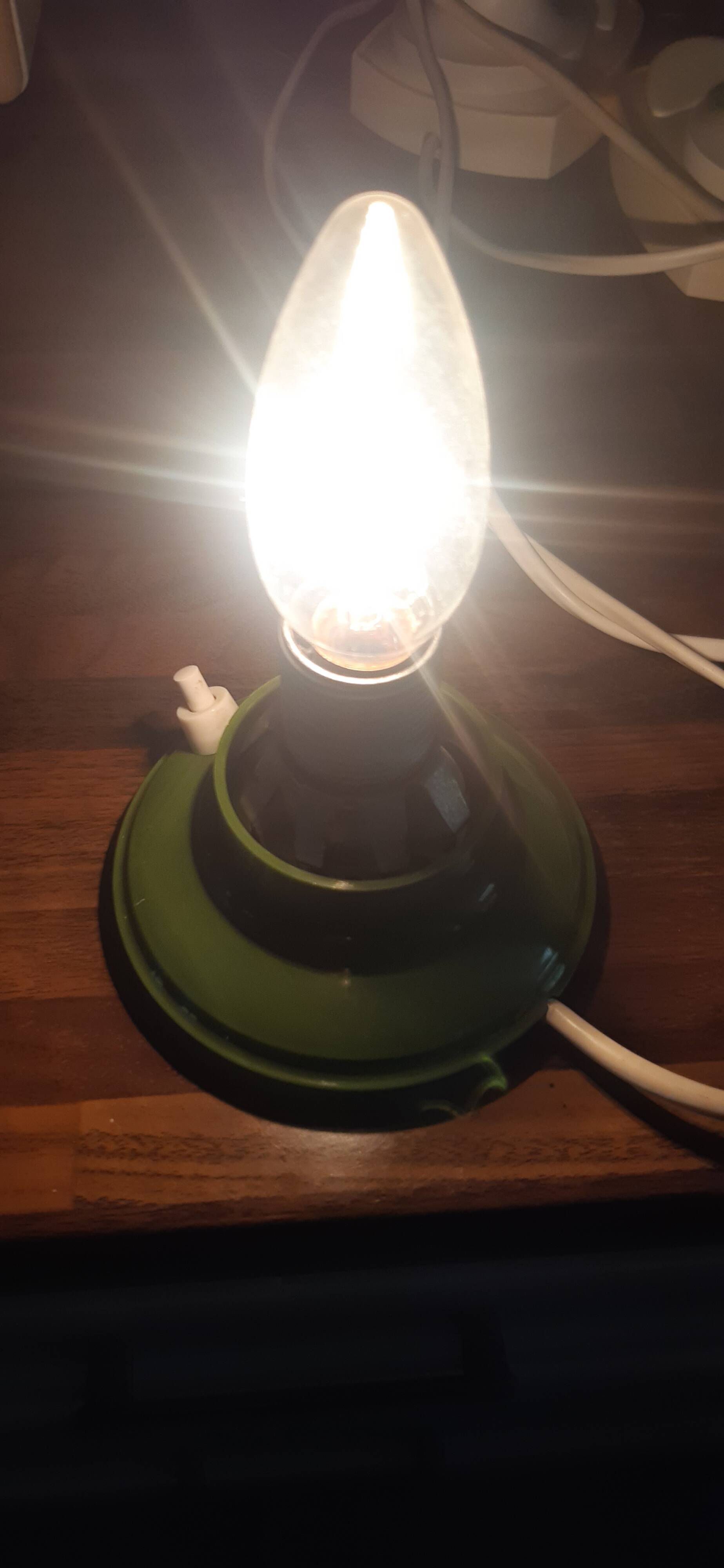 Duo de lampes Space Age