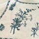 Sarreguemines earthenware asparagus dish, Carmen pattern