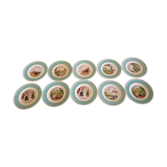Dessert plates