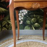 Louis xv style wooden bedside table