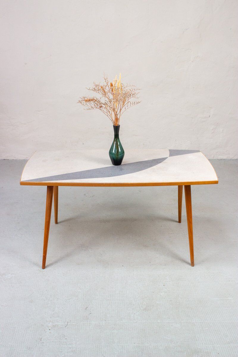 Mid-century coffee table, 1960s vintage