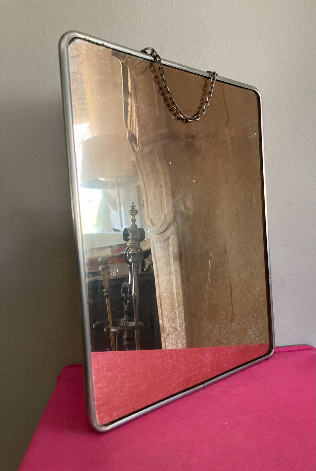 Barber mirror Art Deco early twentieth century