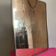 Barber mirror Art Deco early twentieth century