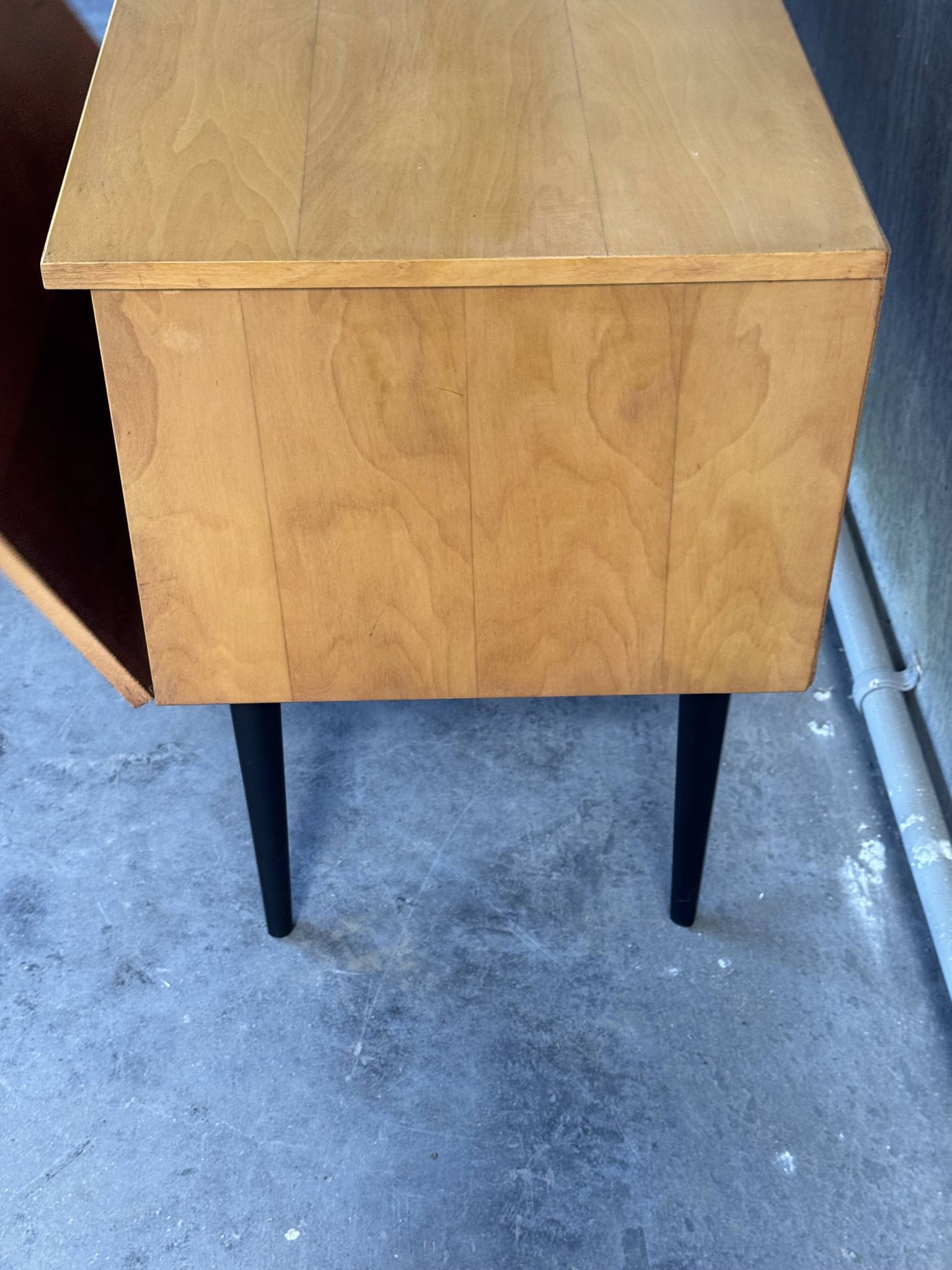 Vintage Pine Laminate Side Cabinet
