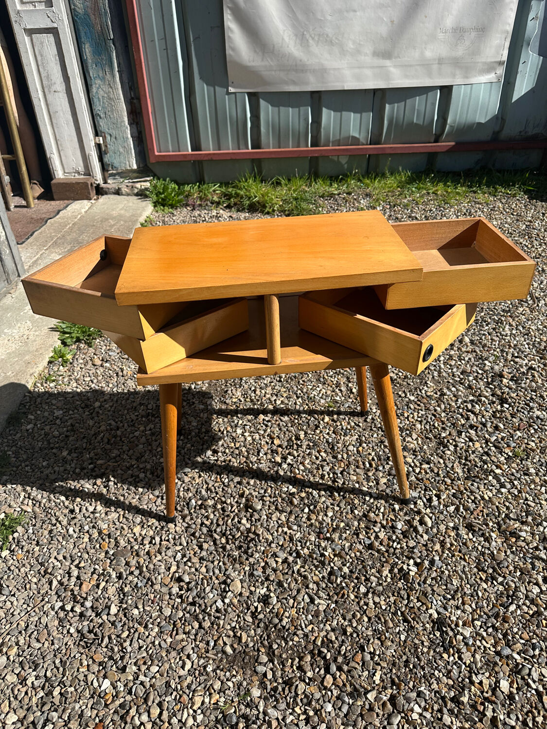 Scandinavian bedside tables