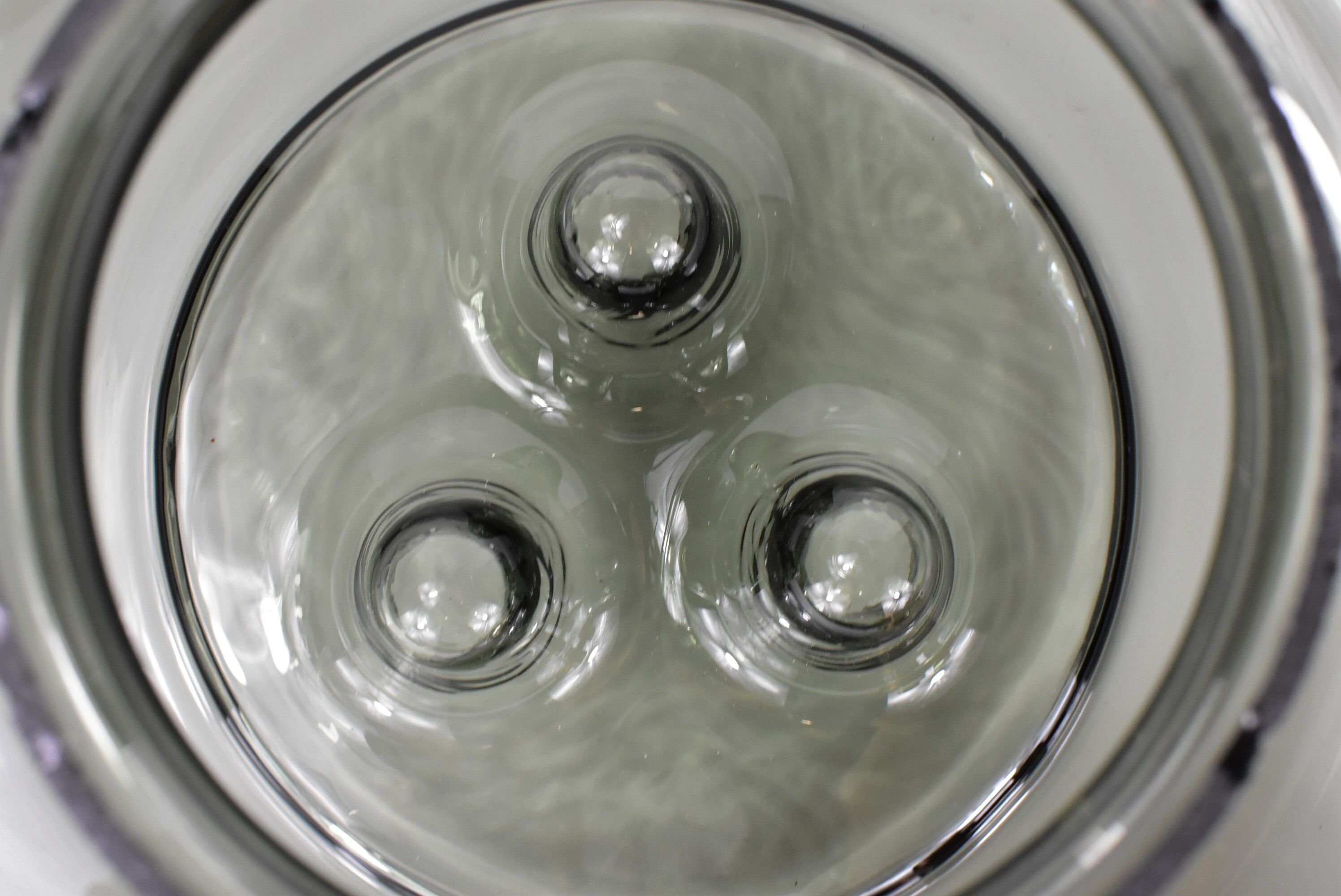 Vintage smoked ceiling lamp, raak